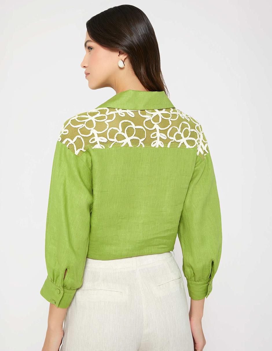 Top cuello solapa escote v 2