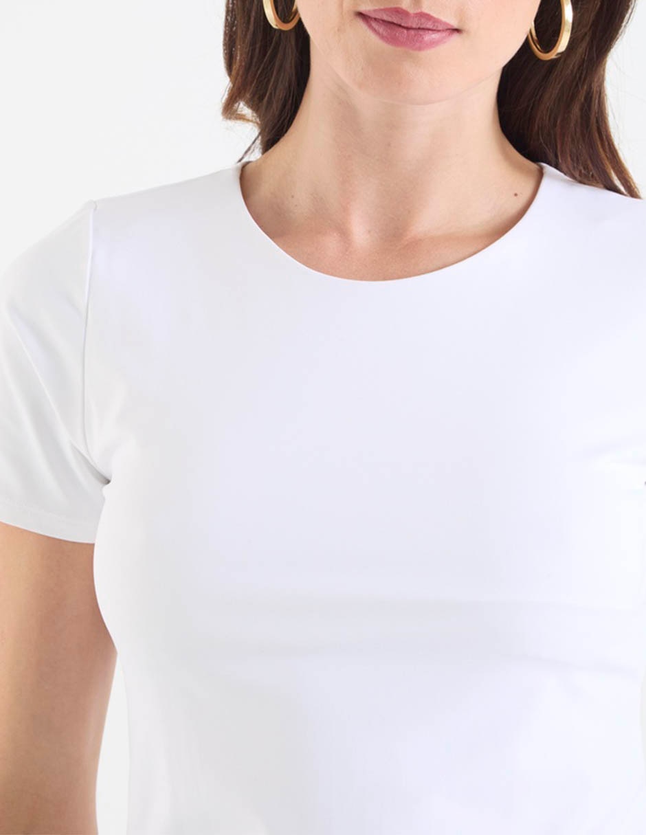 Blusa manga corta para mujer 9