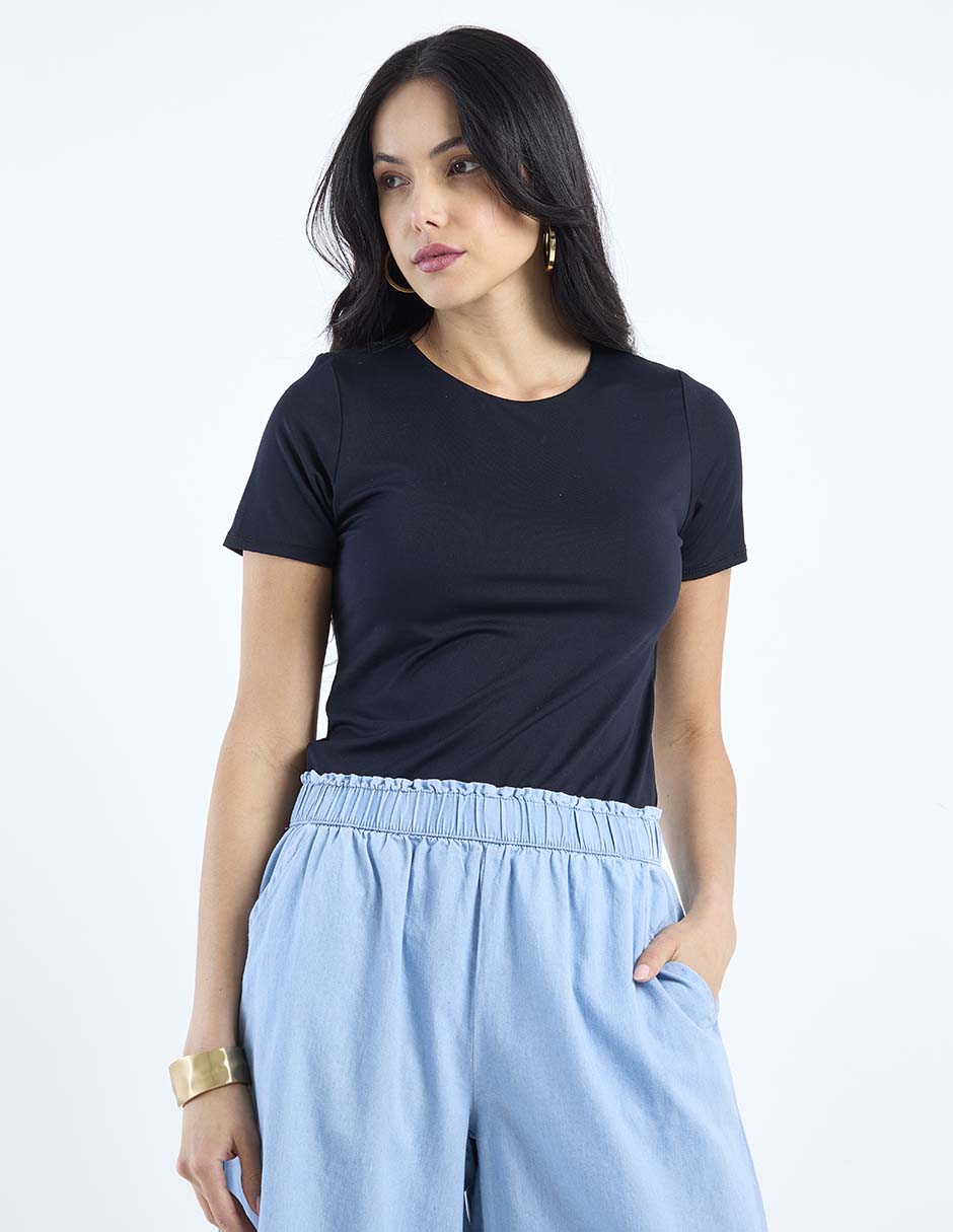 Blusa Petite Studio manga corta para mujer