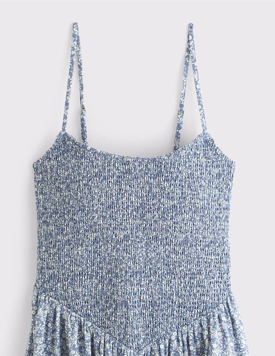 Vestido midi casual Abercrombie & Fitch para mujer