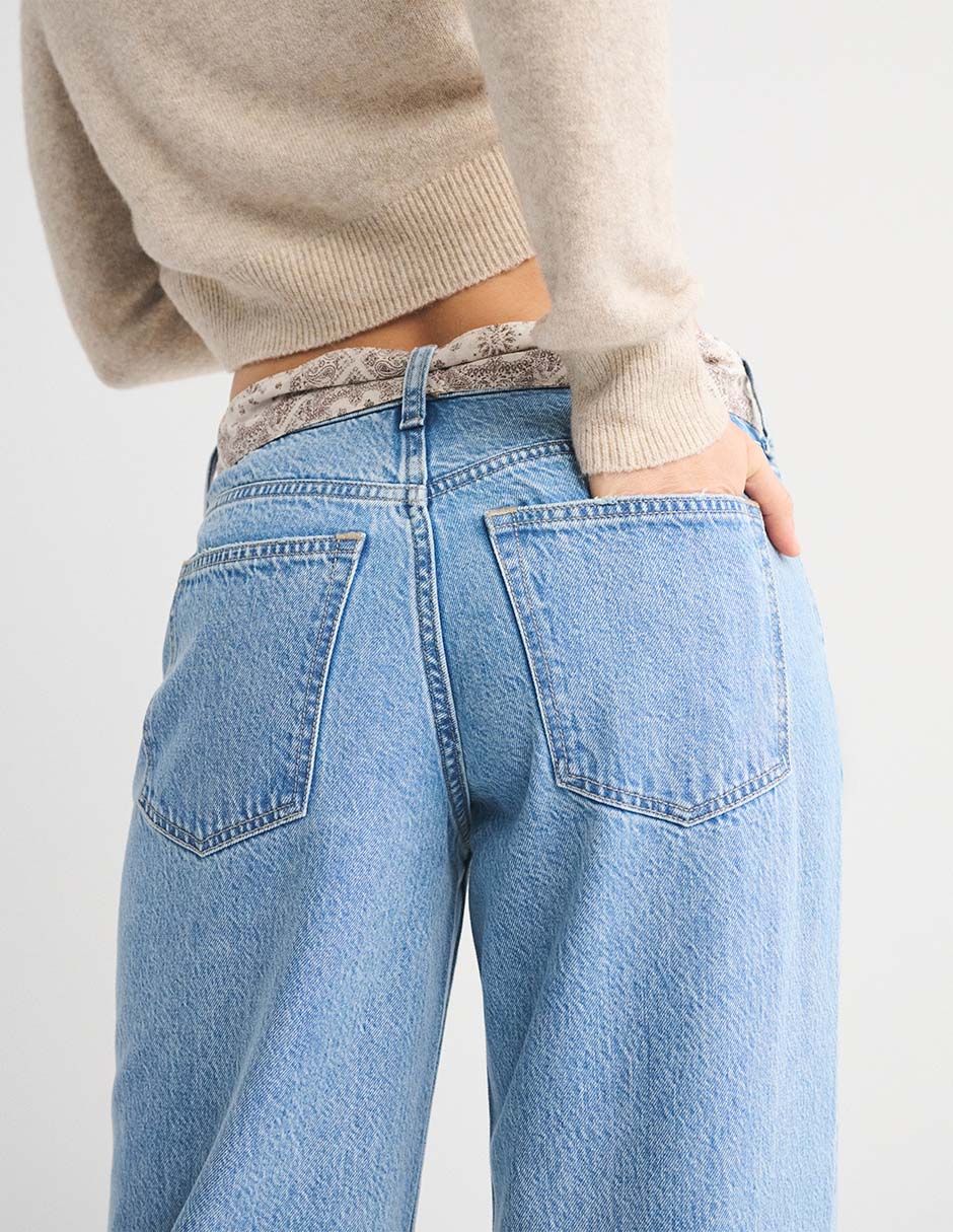 Jeans baggy ki155-6617-278 para mujer 3