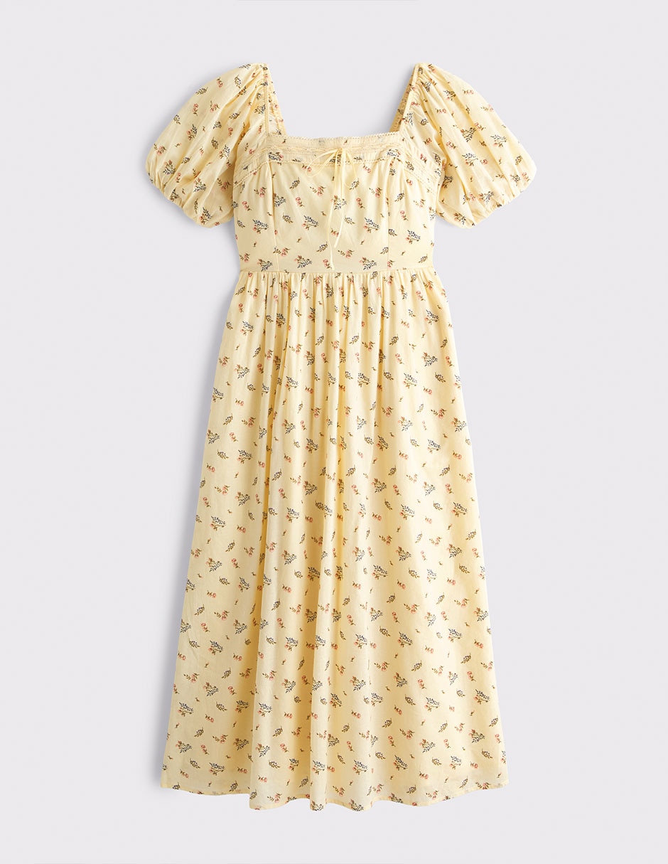 Vestido midi casual para mujer Vestido midi casual para mujer