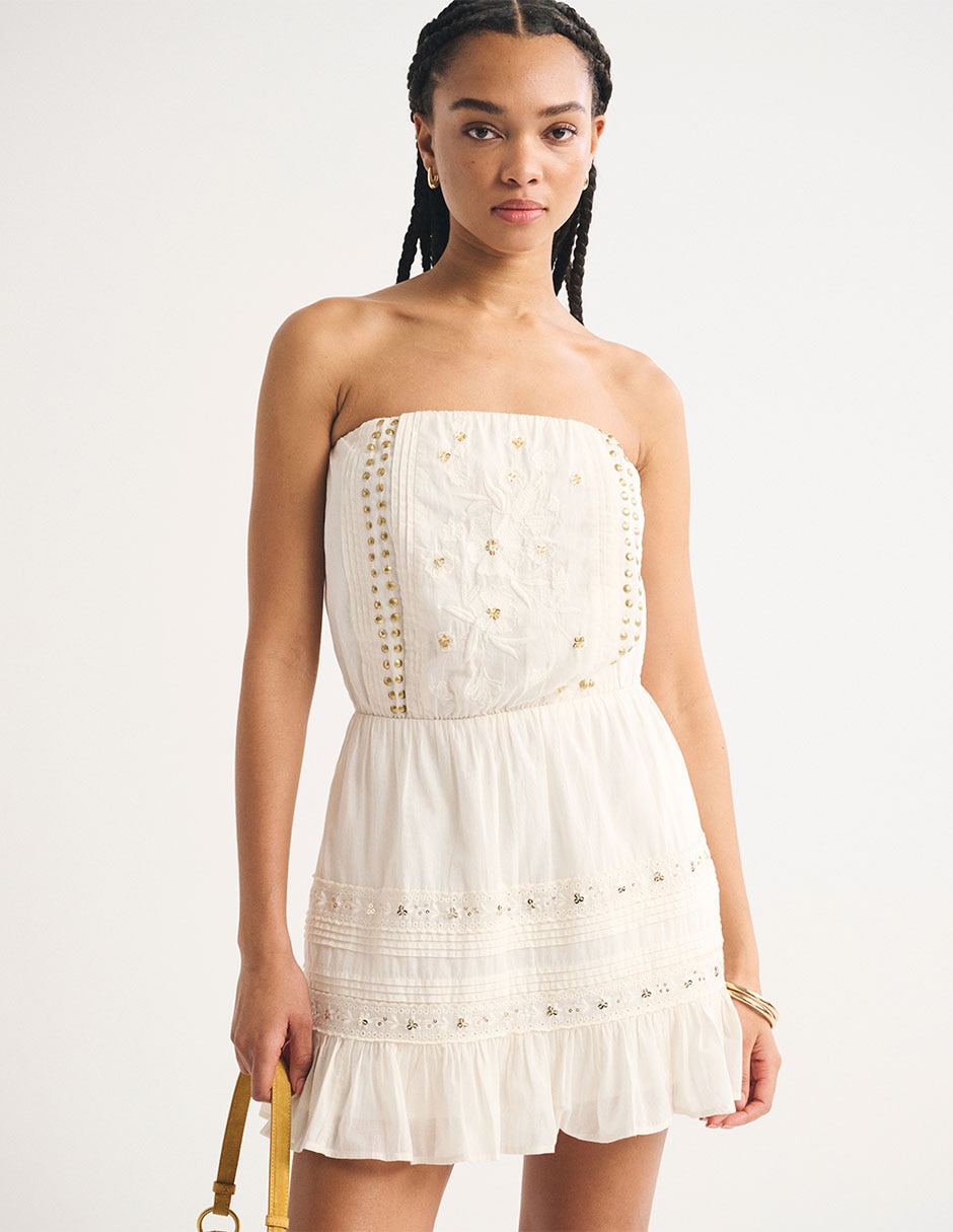 Vestido mini casual Abercrombie & Fitch para mujer