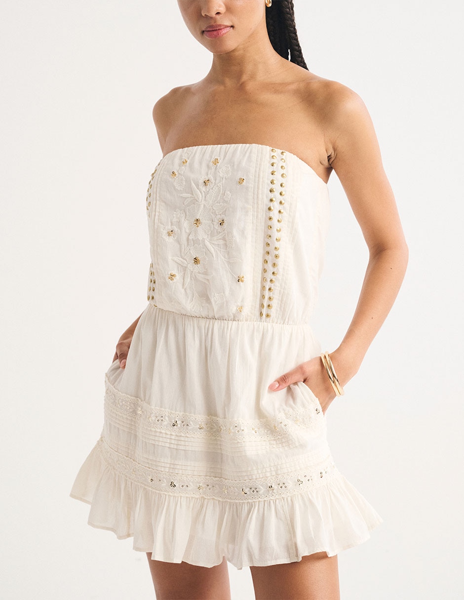 Vestido mini casual Abercrombie & Fitch para mujer