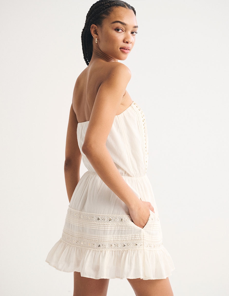 Vestido mini casual Abercrombie & Fitch para mujer