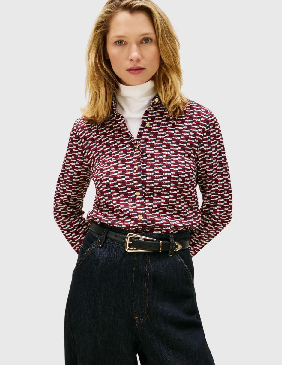 Camisa manga larga para mujer