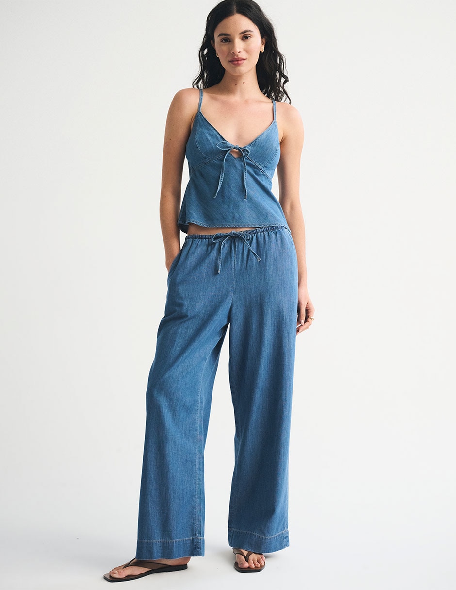 Pantalón wide leg para mujer 5
