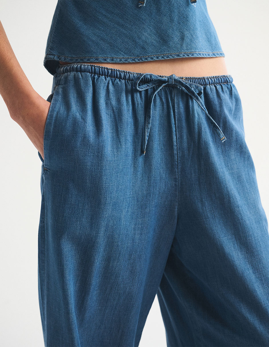 Pantalón wide leg para mujer 3