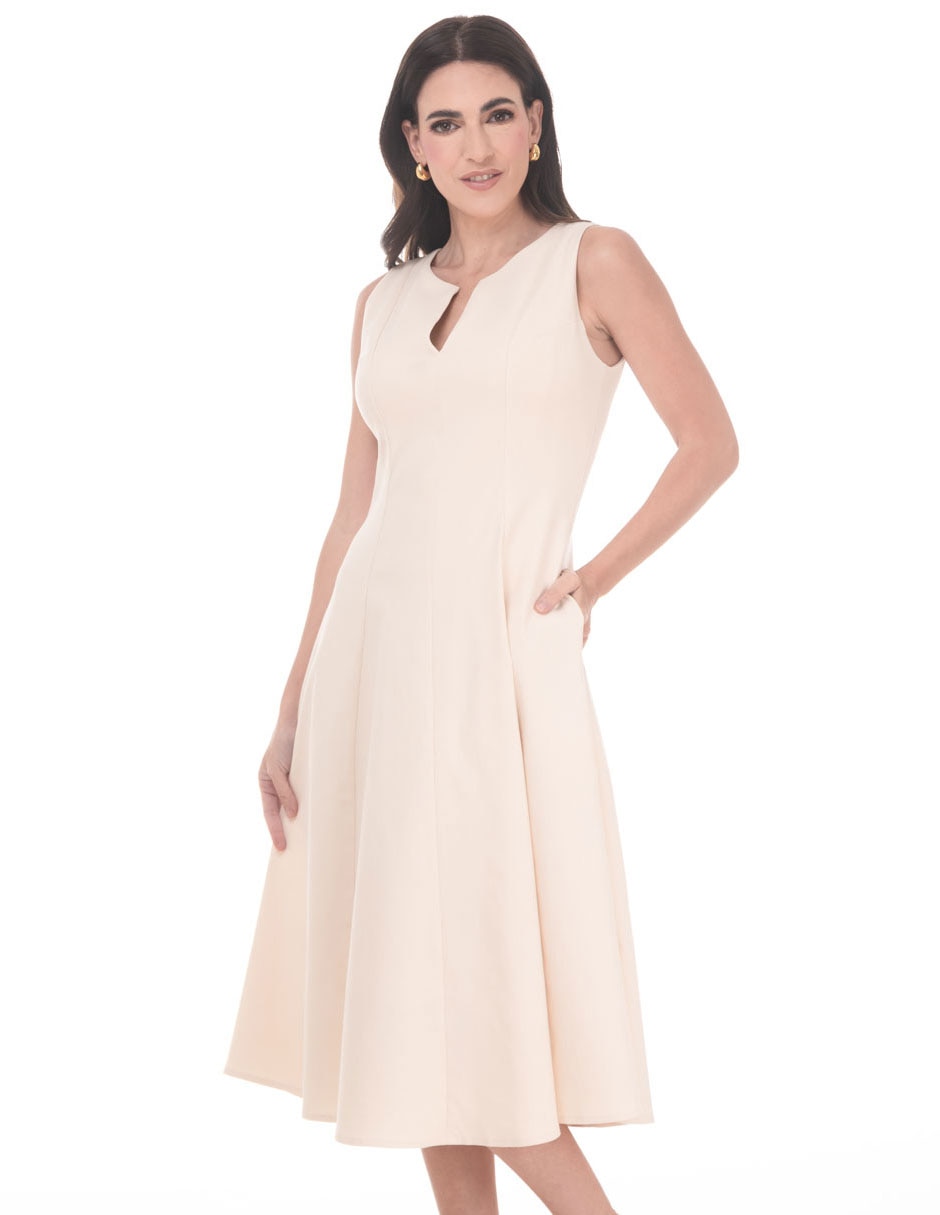 Vestido midi casual para mujer 3
