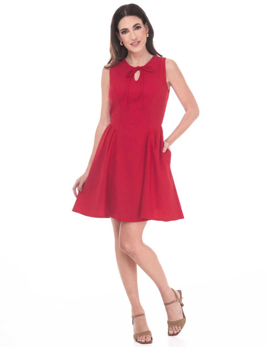 Vestido corto casual Lvyou para mujer