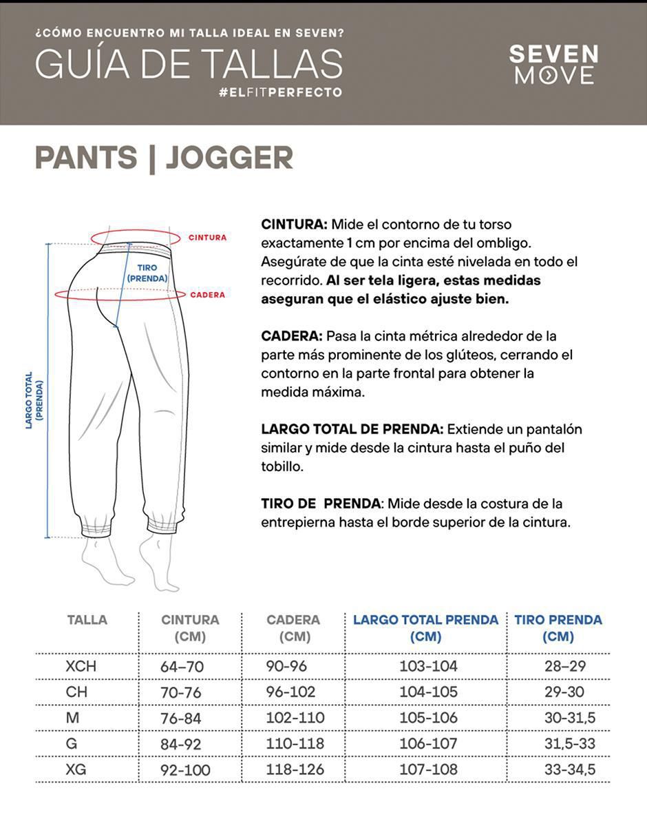Pants regular con jareta para mujer