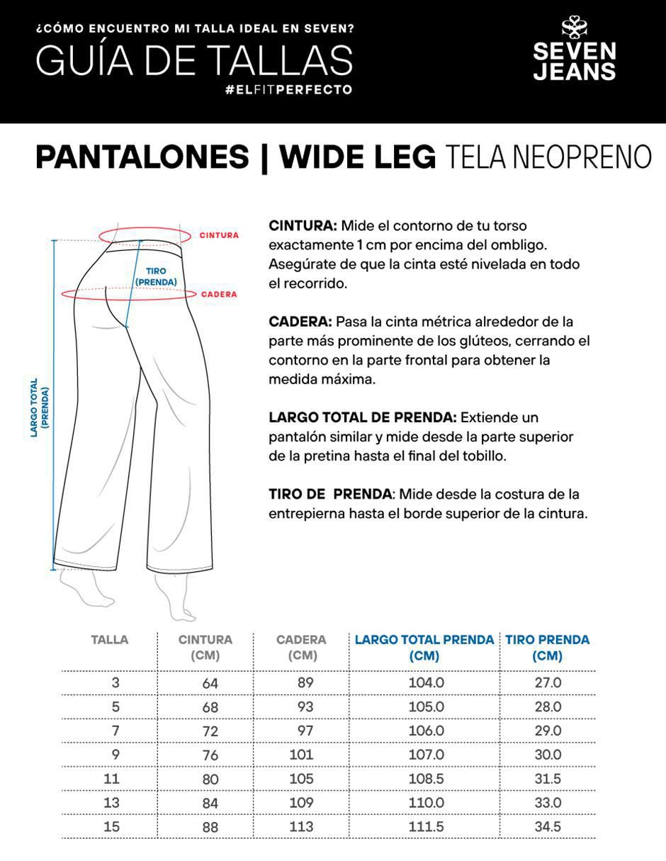 Pantalón wide leg para mujer 5
