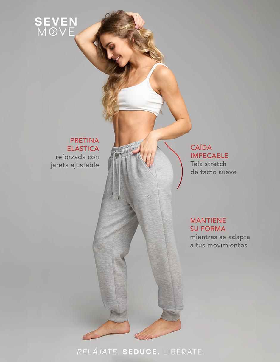 Pants regular con jareta para mujer 4