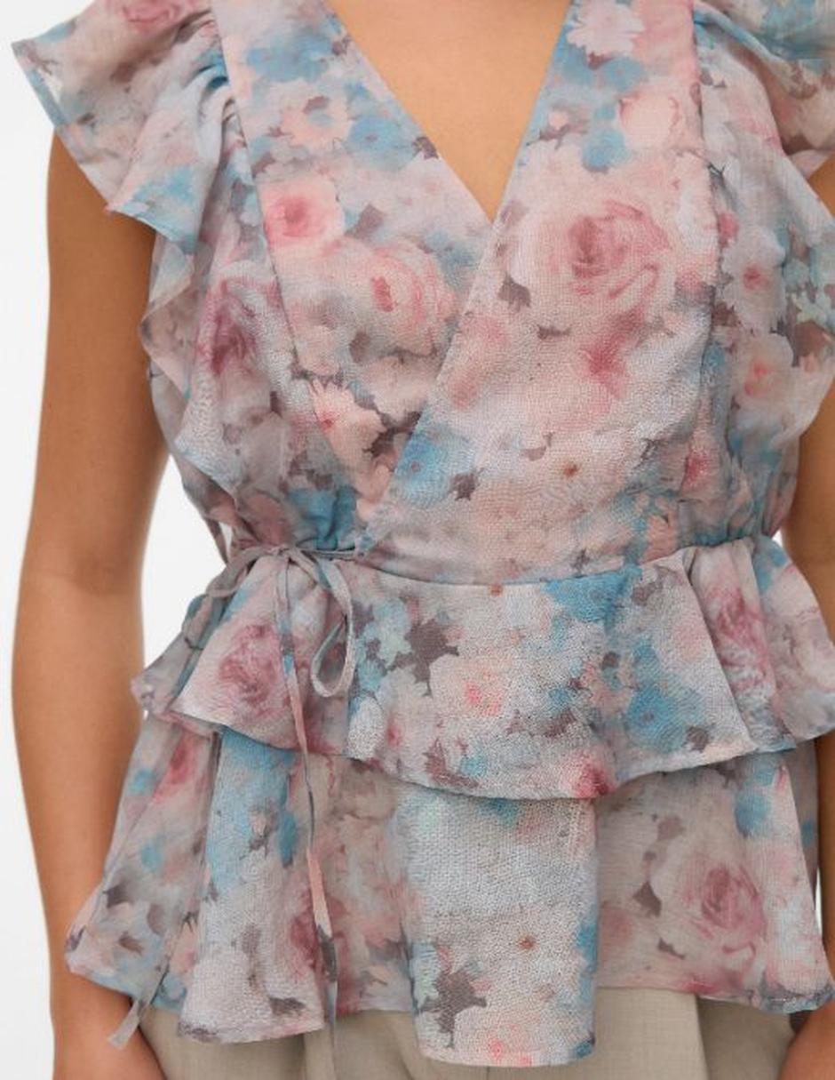 Blusa manga corta para mujer 2
