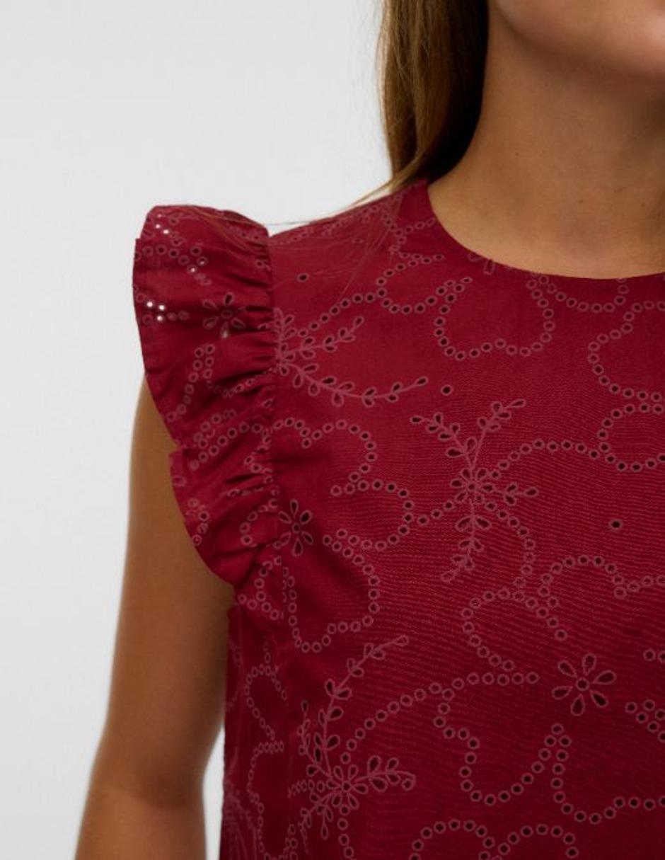 Blusa manga corta para mujer 2