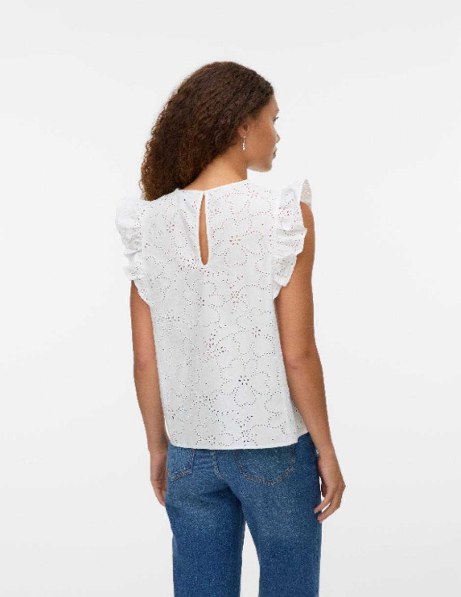 Blusa manga corta para mujer 3
