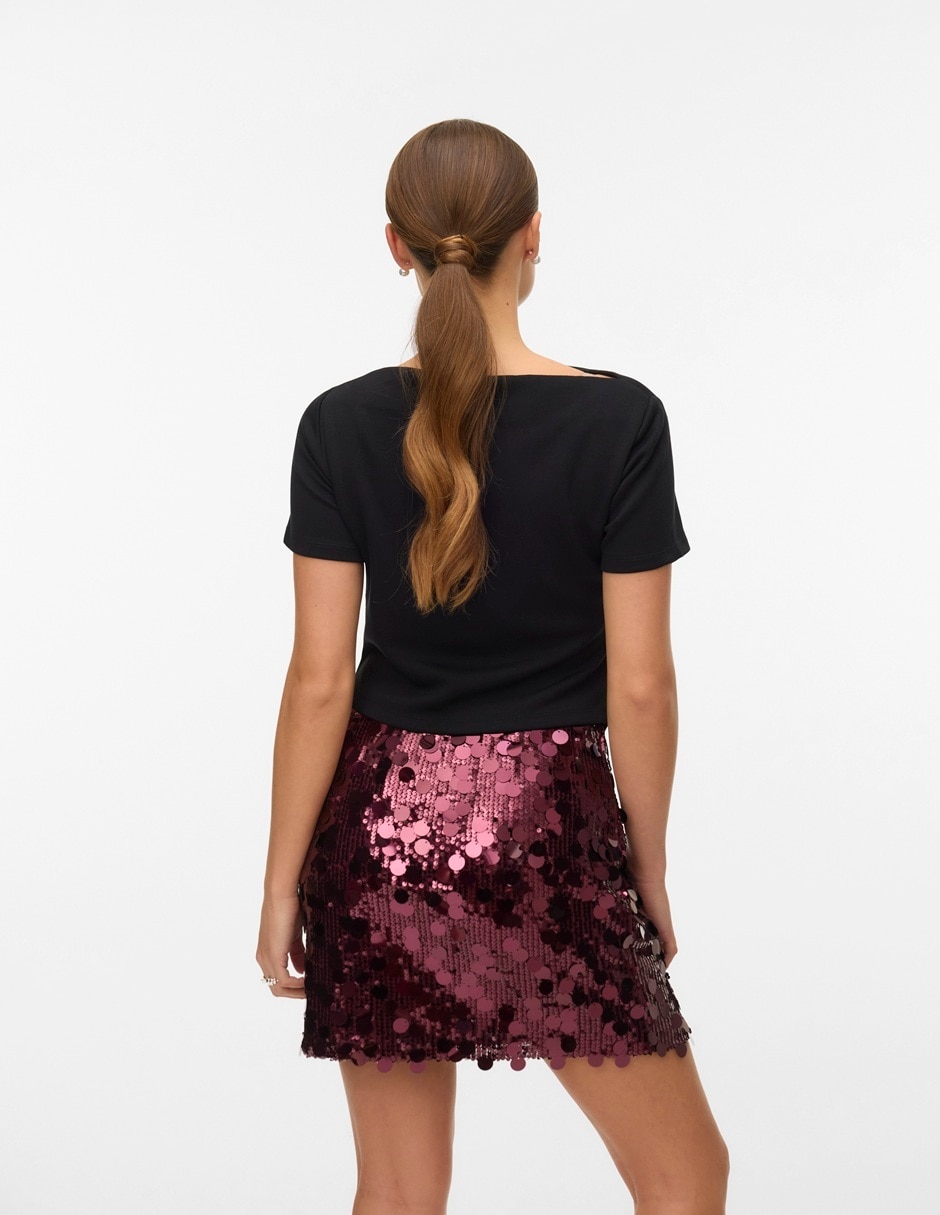 Blusa manga corta para mujer 2