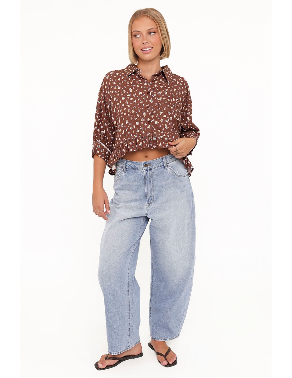 Top cuello camisero 2