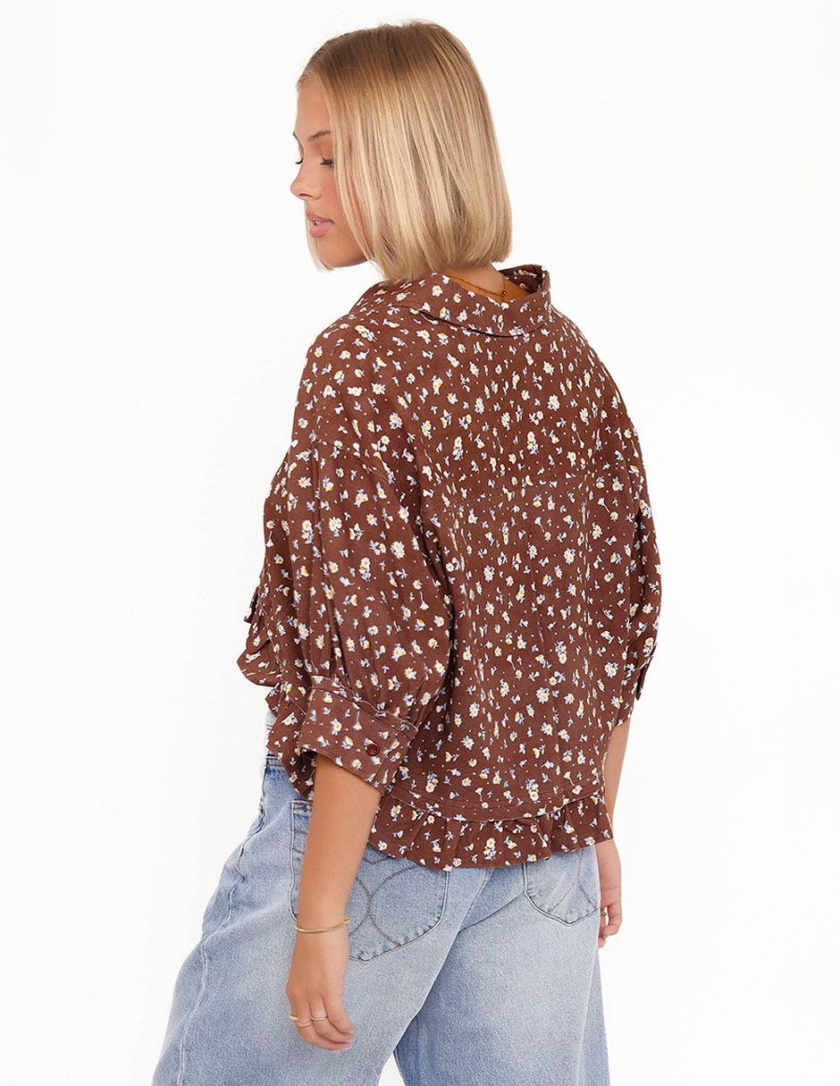 Top cuello camisero 5