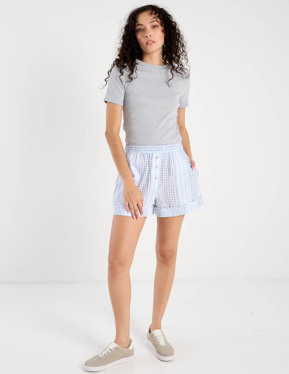 "short/bermuda" summer "de" sintético "para mujer" 2