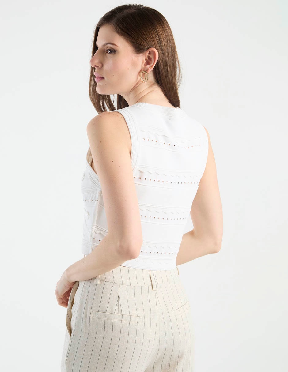 Top cuello redondo 6