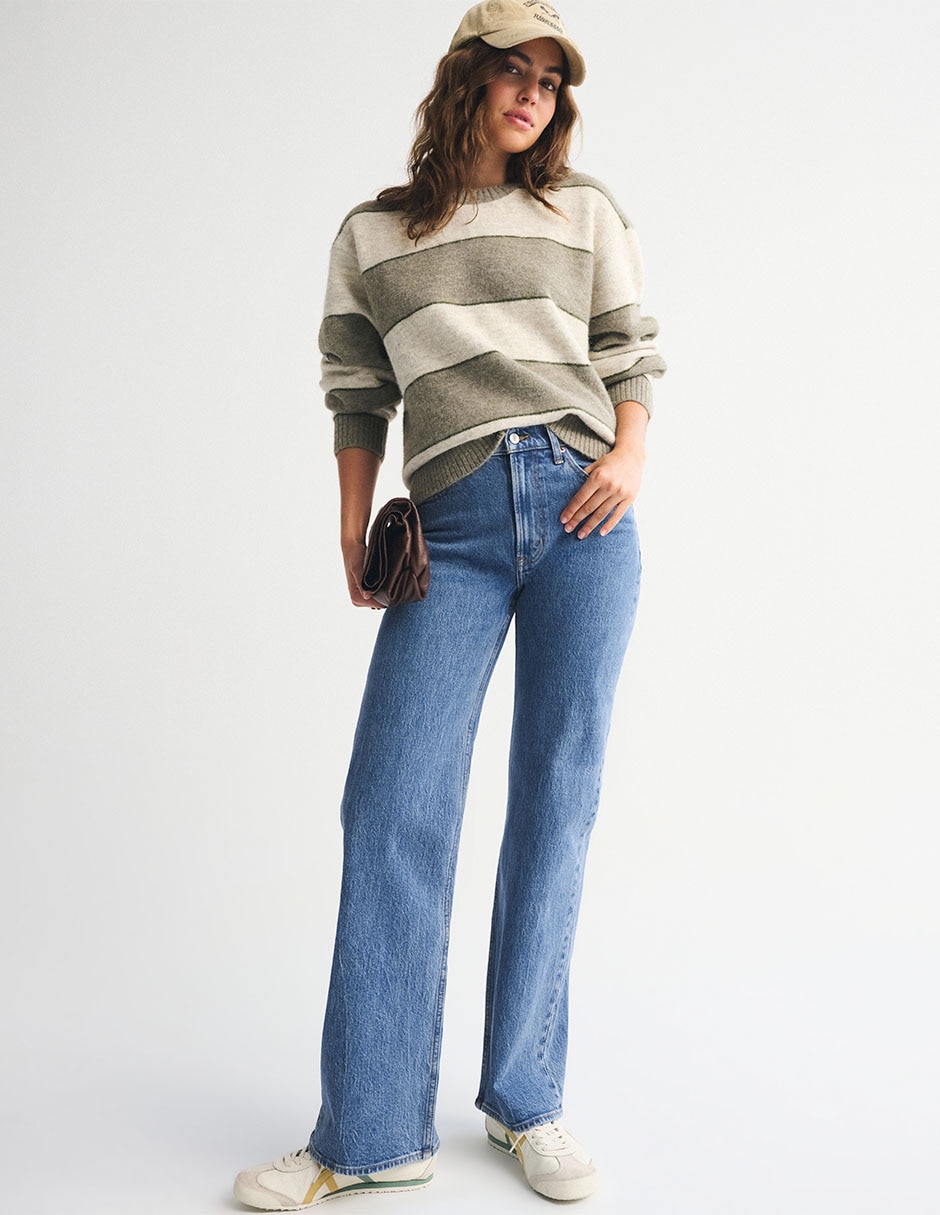 Jeans straight para mujer 6