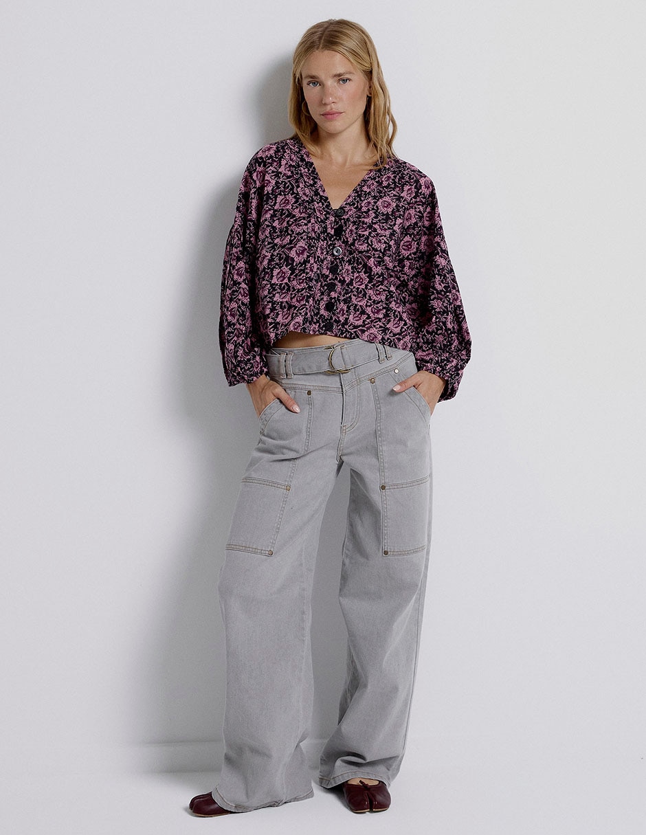 Blusa manga larga para mujer 10