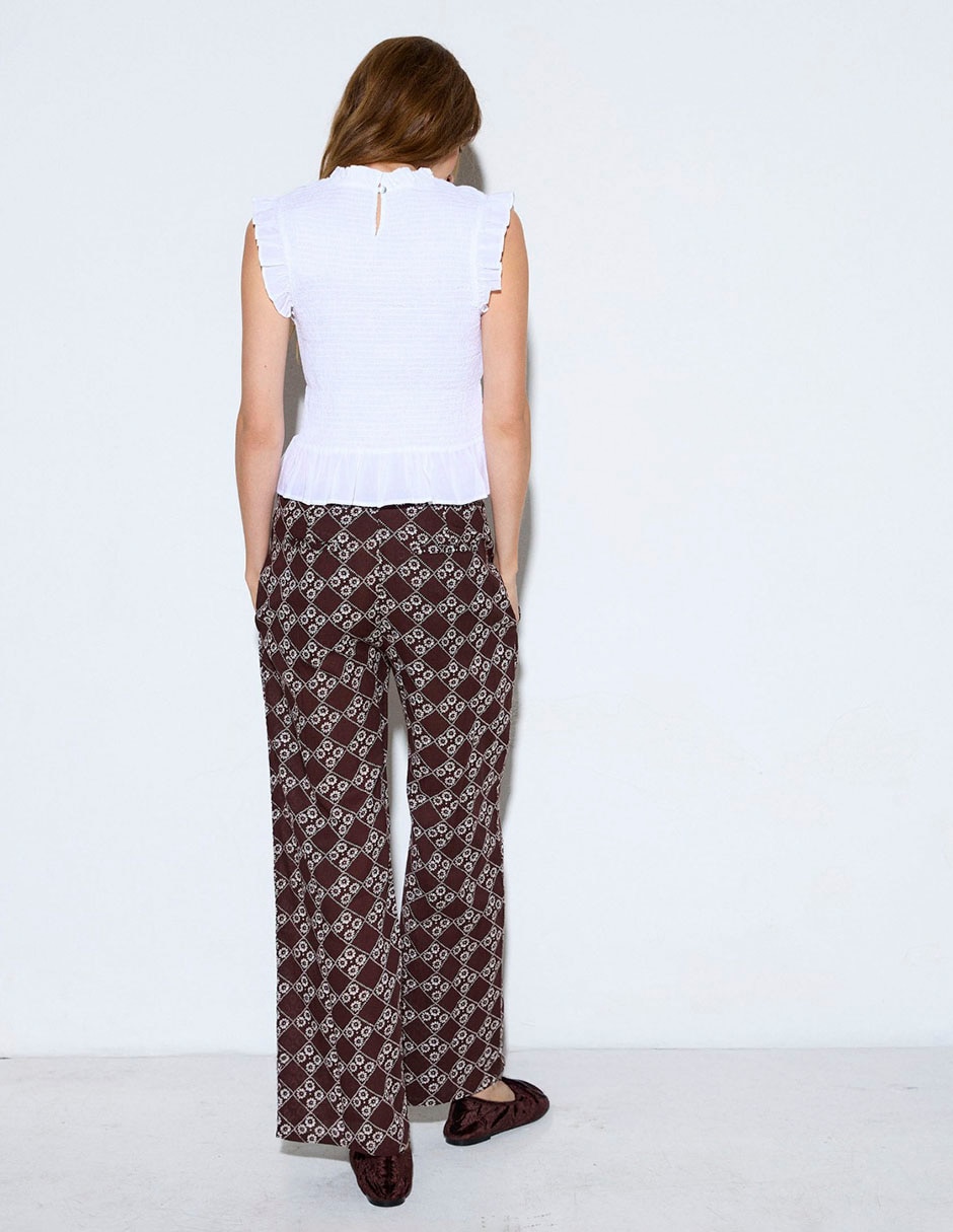 Top Renatta&Go cuello escarola