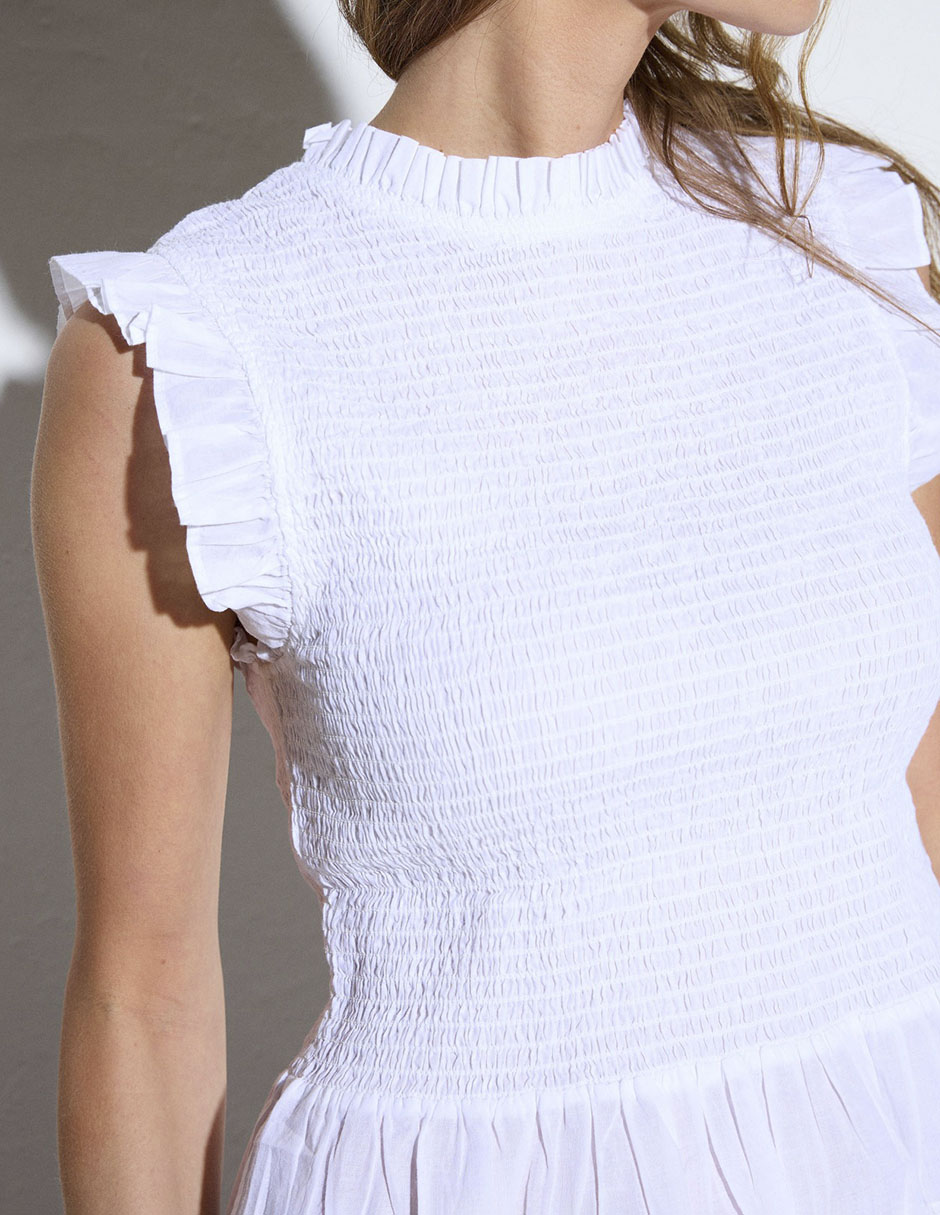 Top Renatta&Go cuello escarola