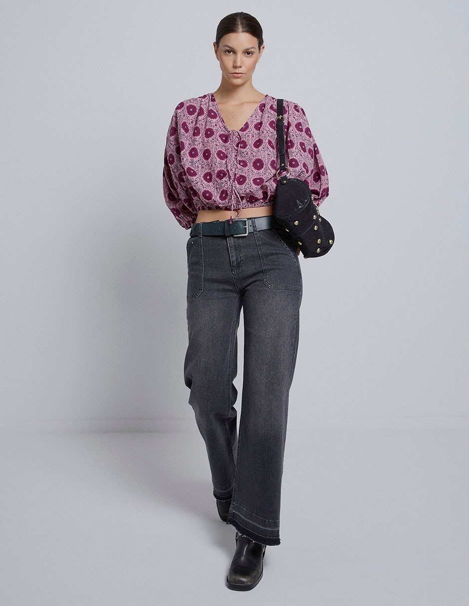 Blusa manga 3/4 para mujer 8