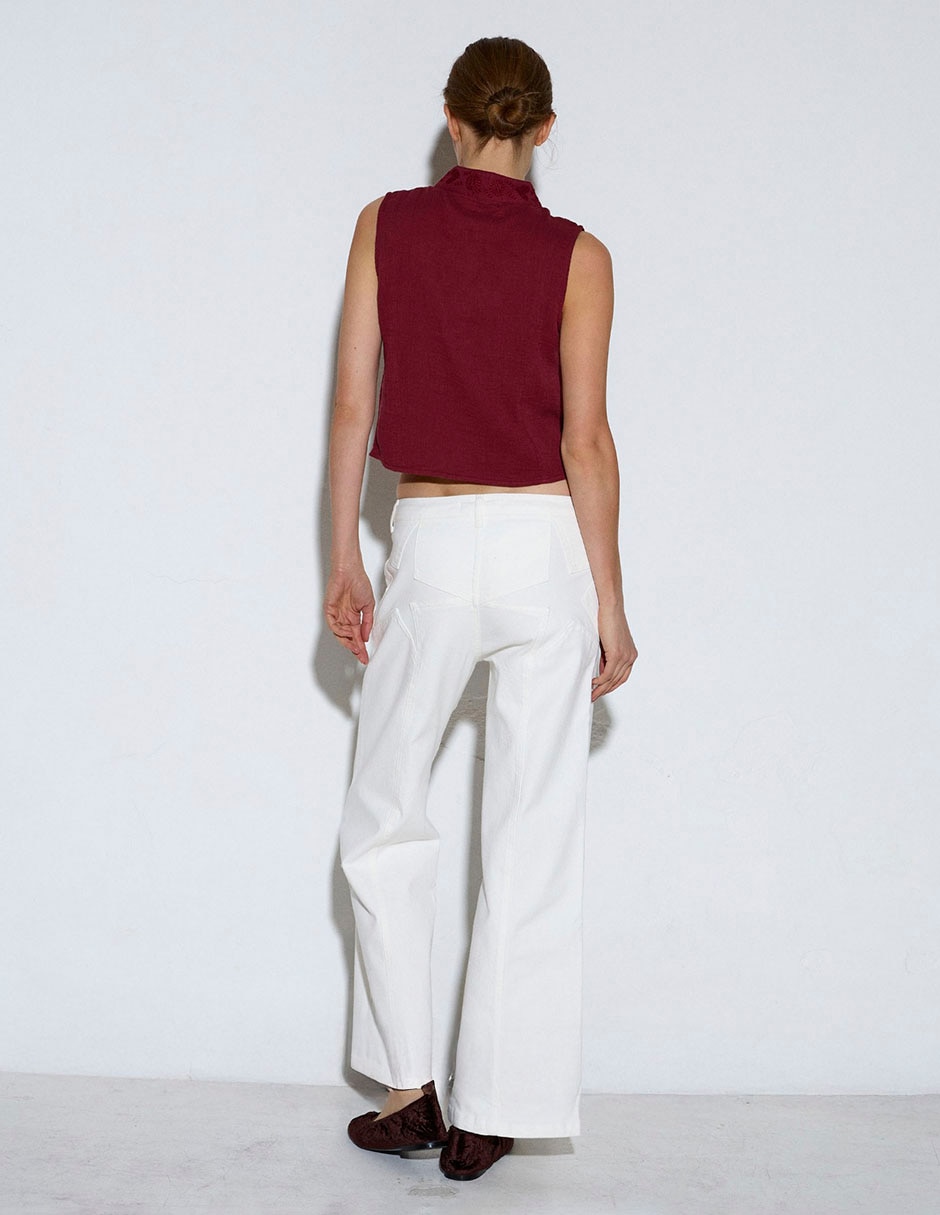 Top Renatta&Go cuello mao