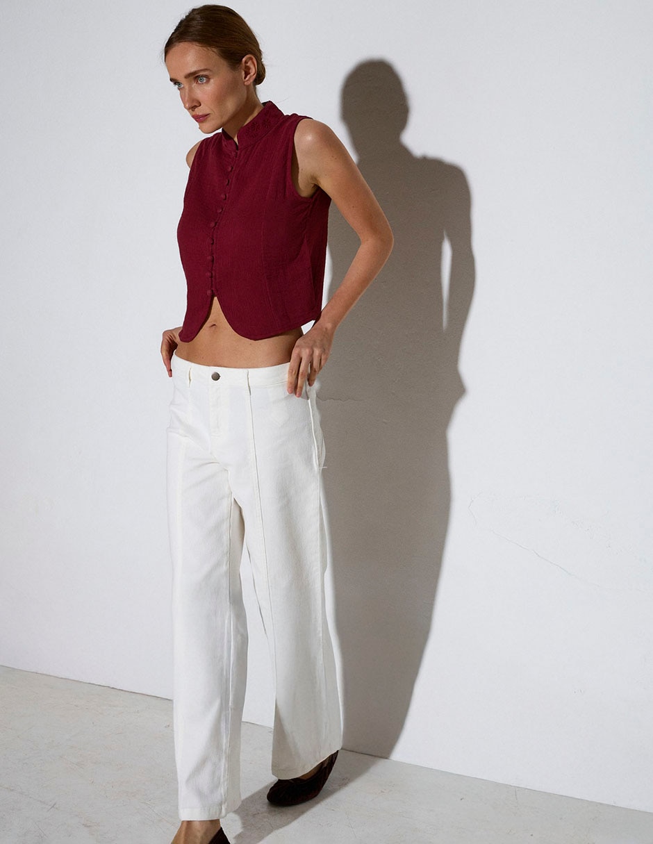 Top Renatta&Go cuello mao