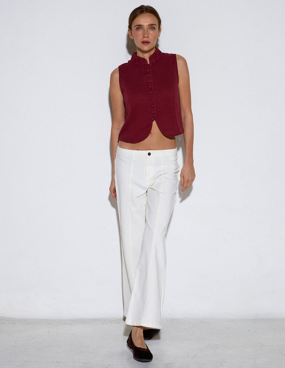 Top Renatta&Go cuello mao