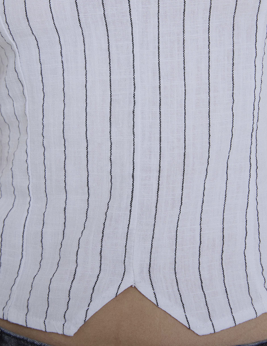 Top Renatta&Go cuello redondo tirante ancho