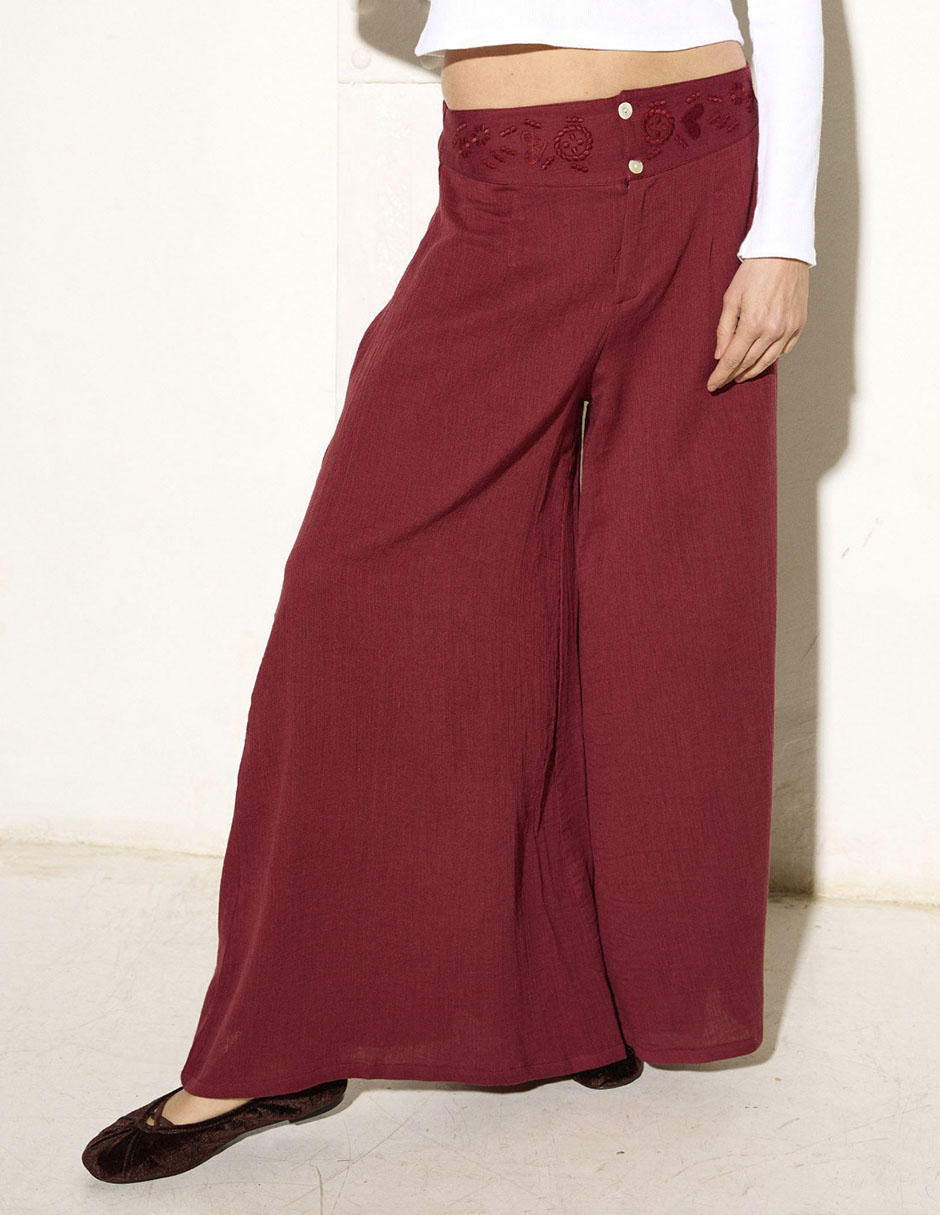 Pantalón relaxed amplio para mujer Pantalón relaxed amplio para mujer