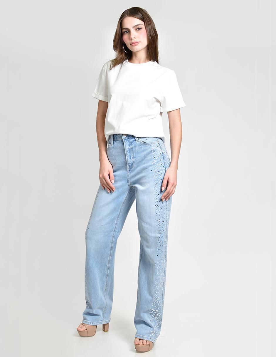 Jeans straight j-bal-7413 para mujer 6