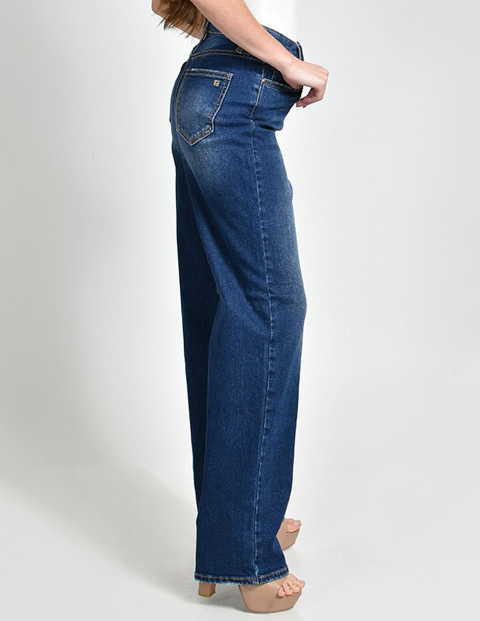 Jeans wide leg j-bal-7454 para mujer 5