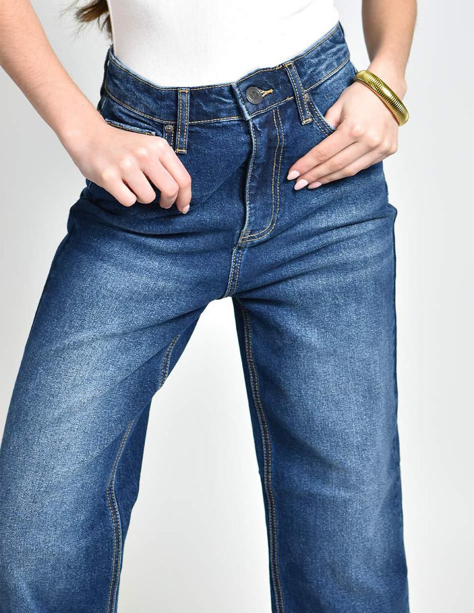 Jeans wide leg j-bal-7454 para mujer 3