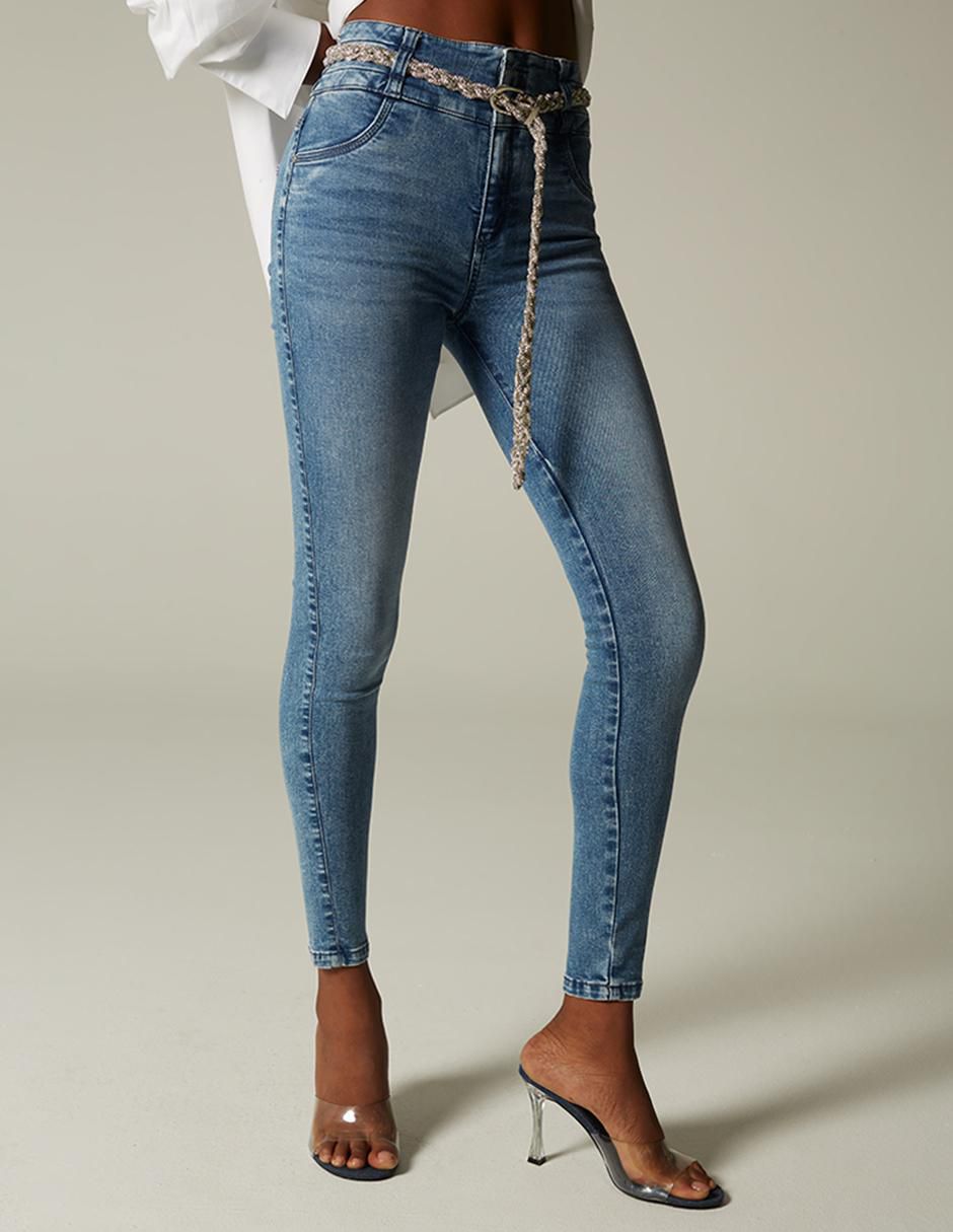 Jeans ultra slim para mujer