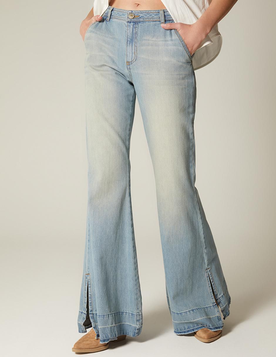 Jeans acampanado para mujer