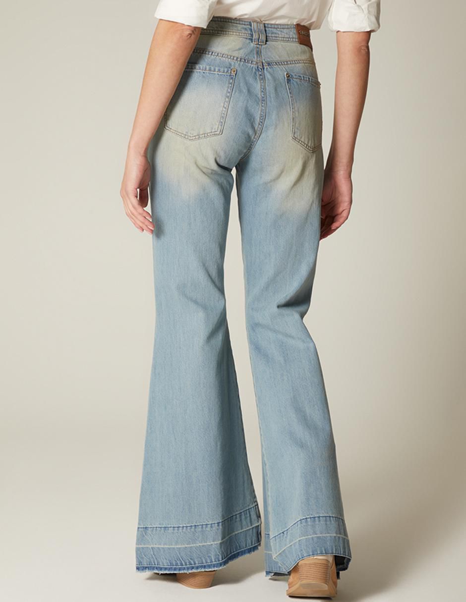 Jeans acampanado para mujer