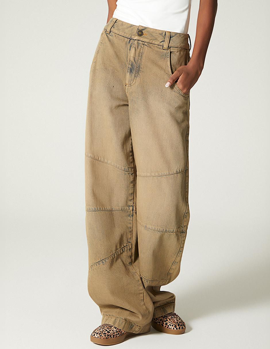Jeans barrel para mujer