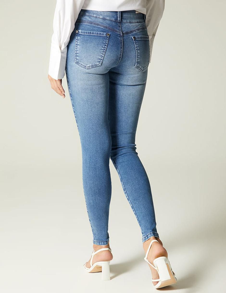 Jeans ultra slim new caribe para mujer 4