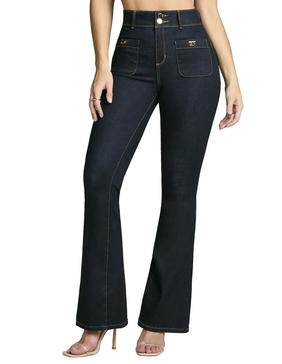 Jeans acampanado buenissima para mujer
