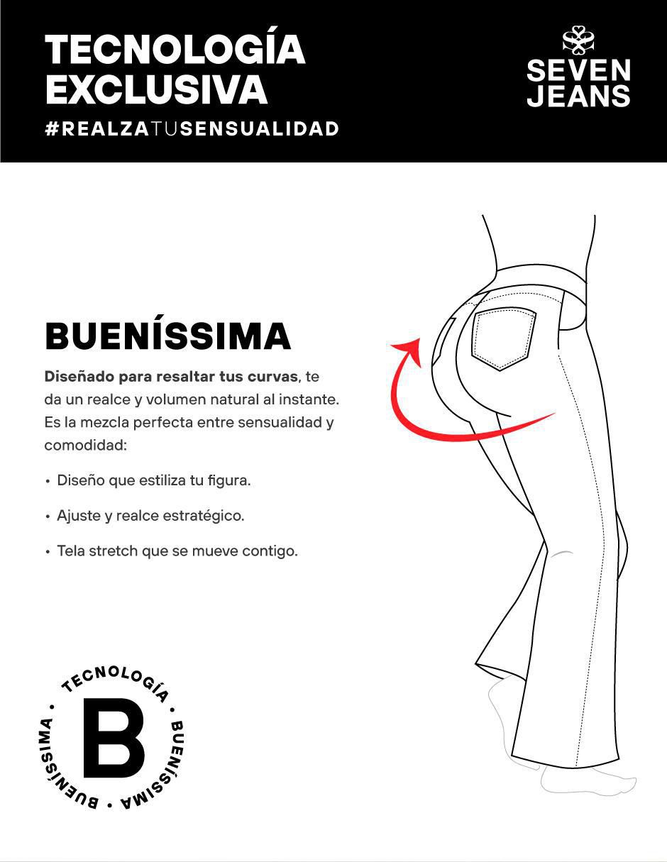 Jeans acampanado buenissima para mujer