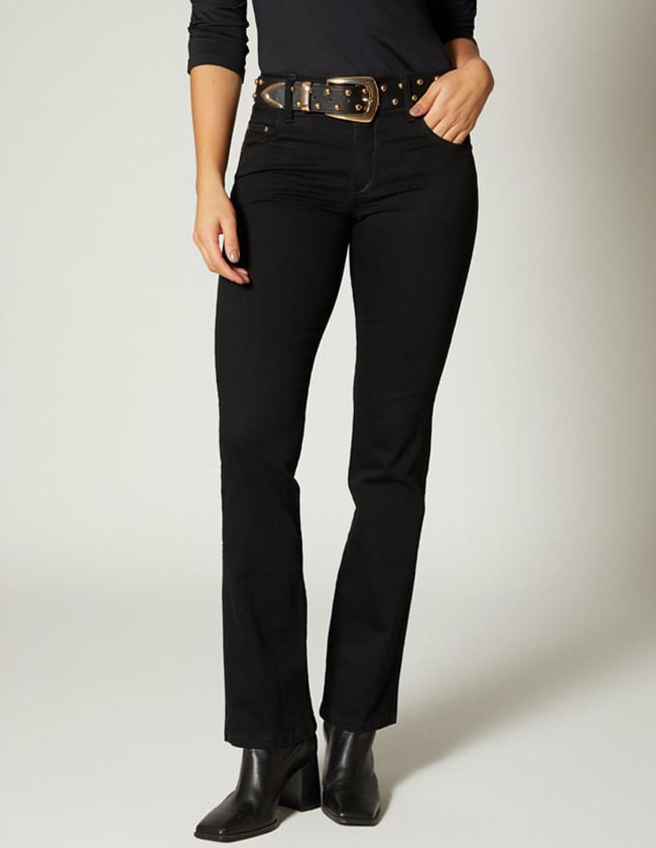 Jeans bota miner para mujer