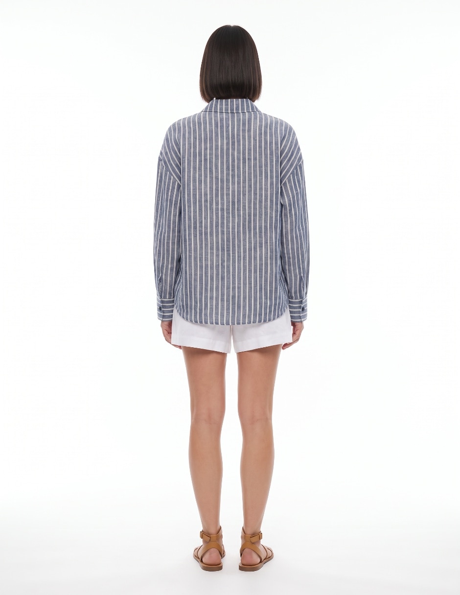 Camisa de manga larga para mujer 2