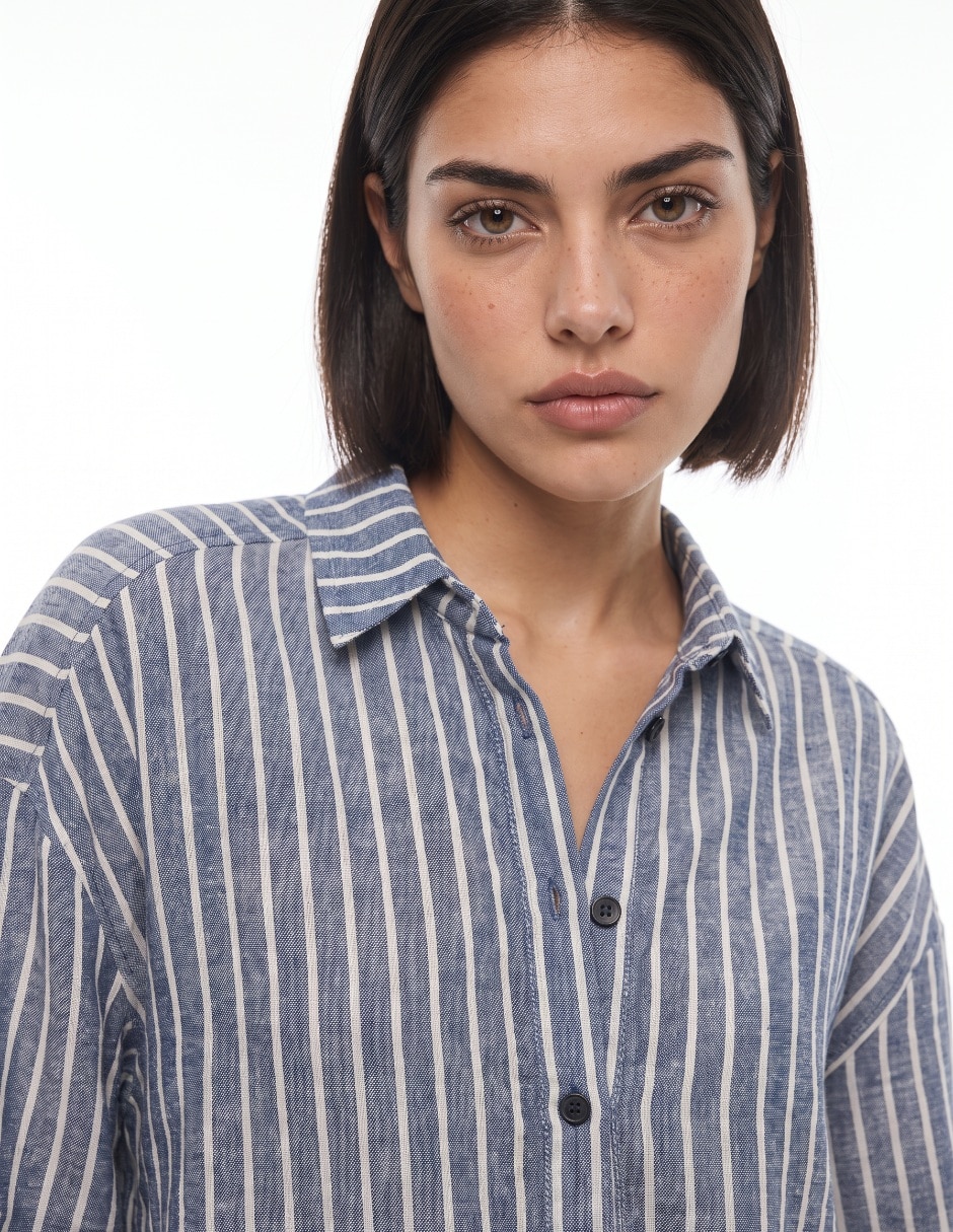 Camisa de manga larga para mujer 4