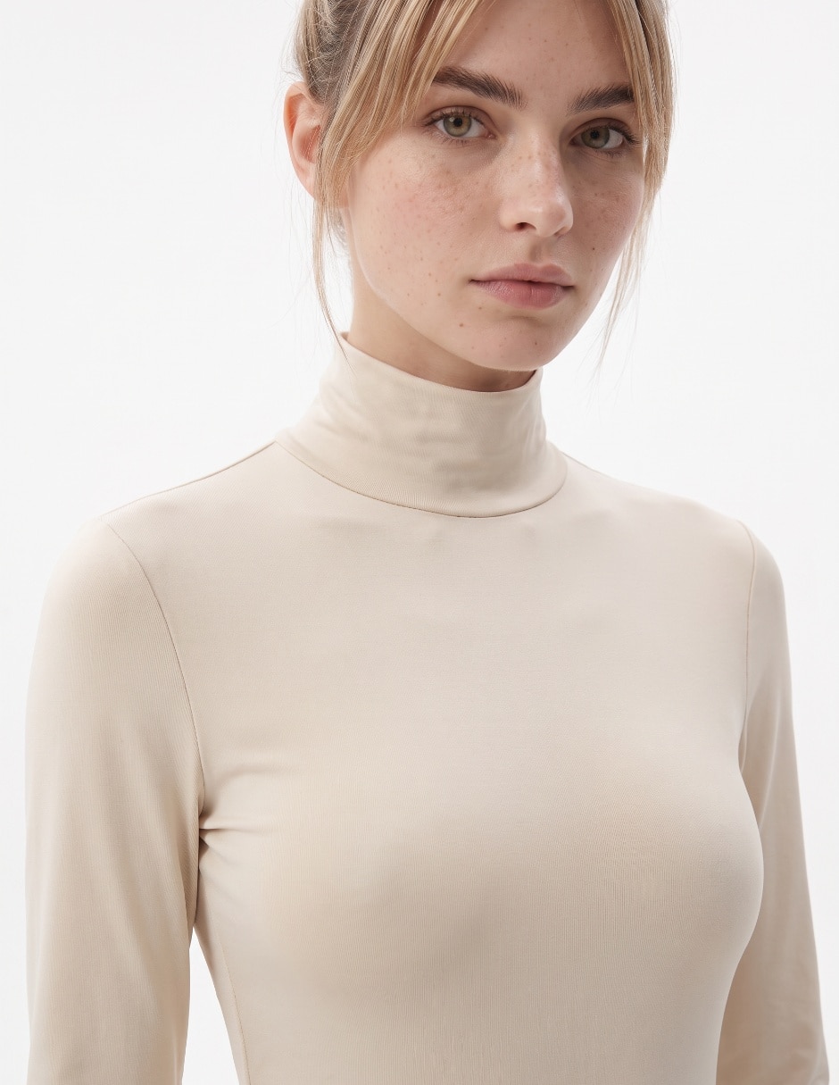 Body cuello tortuga para mujer 3