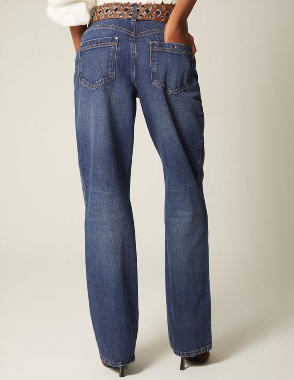 Jeans bota lima para mujer 5